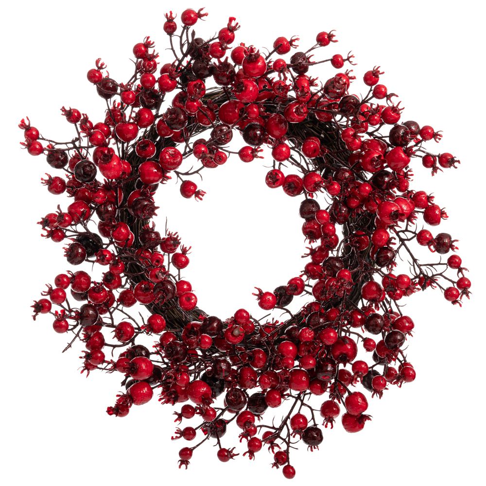 ΣΤΕΦΑΝΙ ΜΕ ΚΟΚΚΙΝΑ BERRIES 40ΕΚ