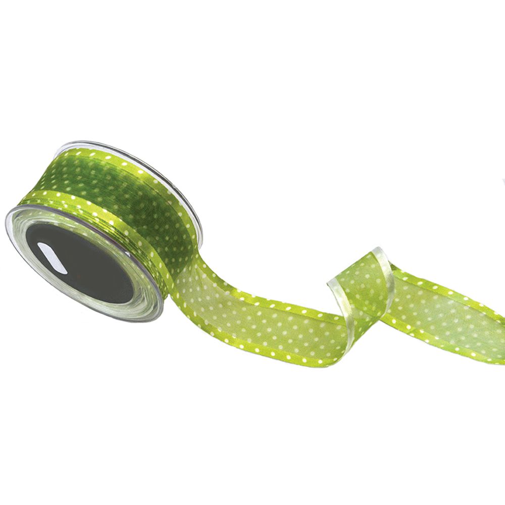 ΚΟΡΔ ORGANDY LITTLE DOTS ΛΑΧΑΝΙ 3,8cmX23m