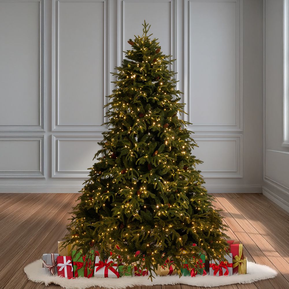 ΔΕΝΔΡΟ PRE LIT FRANKLIN FIR 210ΕΚ ΜΕ 1500 RGB LED ΛΕΥΚΑ AND ΠΟΛΥΧΡΩΜΑ ΛΑΜΠΑΚΙΑ