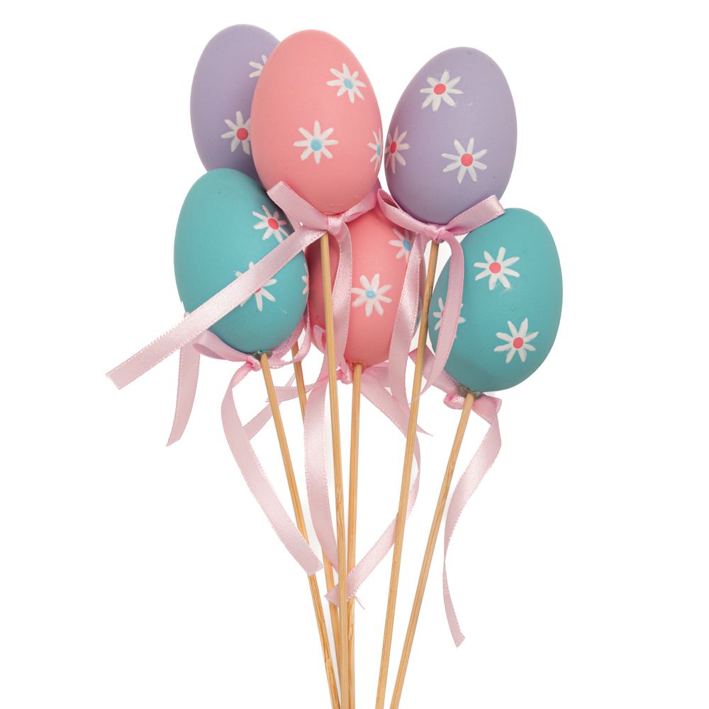 ΣΕΤ 6 ΠΛΑΣΤΙΚΑ ΑΥΓΑ ΣΕ ΞΥΛΑΚΙ 4Χ28ΕΚ