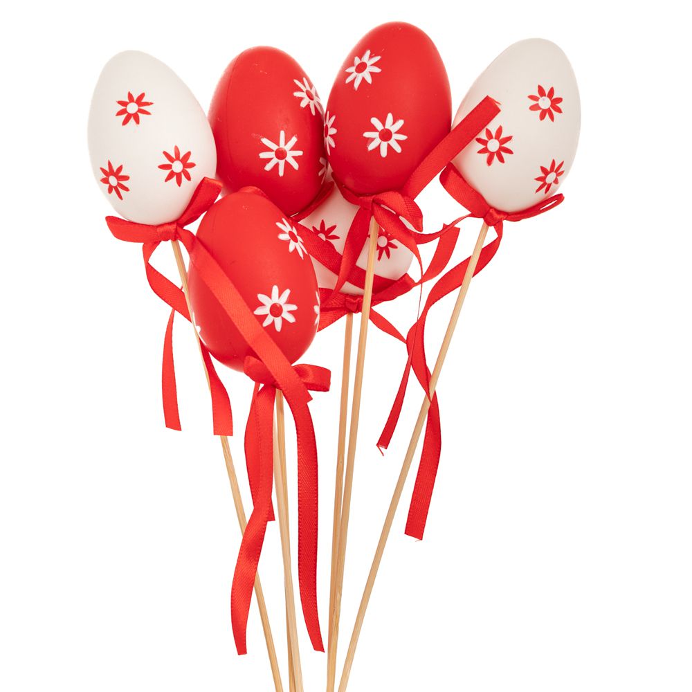 ΣΕΤ 6 ΠΛΑΣΤΙΚΑ ΑΥΓΑ ΣΕ ΞΥΛΑΚΙ 4Χ28ΕΚ