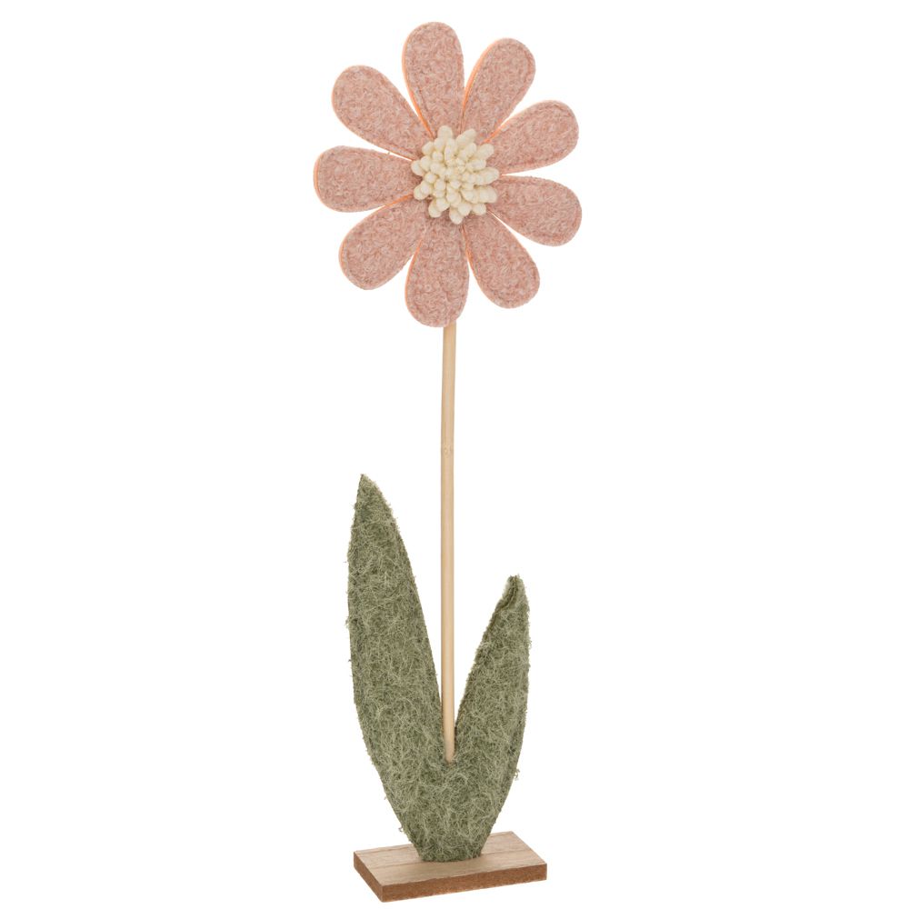 ΡΟΖ ΤΣΟΧΙΝΟ ΛΟΥΛΟΥΔΙ ΜΕ ΞΥΛΙΝΗ ΒΑΣΗ 15Χ5Χ42ΕΚ