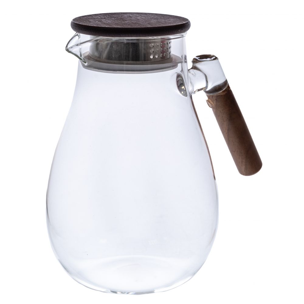 ΔΙΑΦΑΝΗ ΓΥΑΛΙΝΗ ΚΑΝΑΤΑ ΜΕ ΞΥΛΙΝΟ ΧΕΡΟΥΛΙ AND ΚΑΠΑΚΙ Φ12,5Χ23ΕΚ