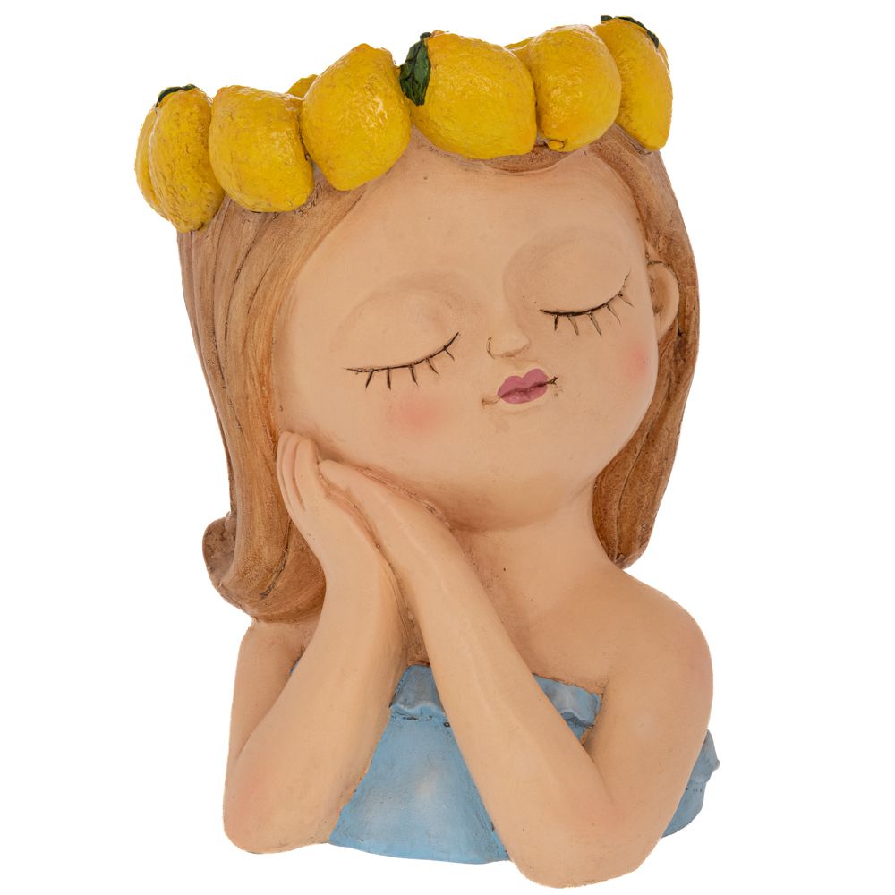 ΠΟΛΥΡΕΖΙΝ ΚΑΣΠΩ ΣΕ ΣΧΗΜΑ ΚΟΡΙΤΣΙΟΥ ΜΕ ΛΕΜΟΝΙΑ ΣΤΟ ΚΕΦΑΛΙ 26Χ26Χ35ΕΚ