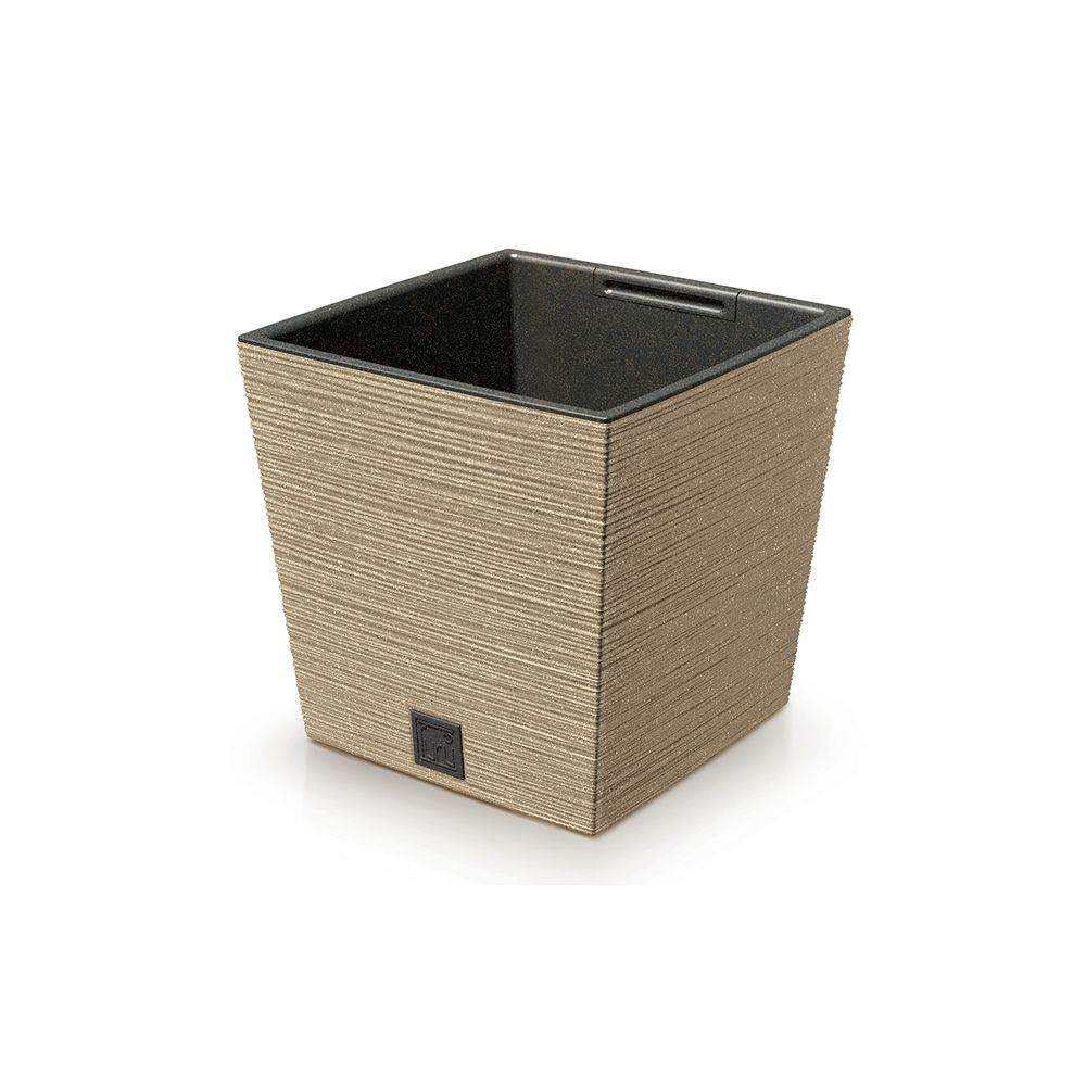 FURU SQUARE ECO WOOD ΦΥΣΙΚΟ ΧΡΩΜΑ ΠΛΑΣΤΙΚΟ ΚΑΣΠΩ 29,5Χ29,5Χ29ΕΚ