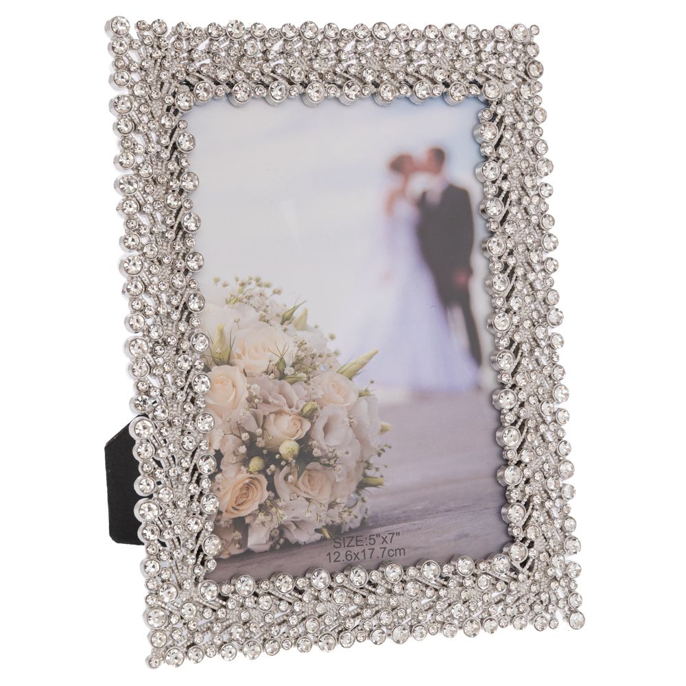 ΑΣΗΜΙ ΜΕΤΑΛΛΙΚΗ ΚΟΡΝΙΖΑ ΜΕ ΠΕΤΡΕΣ 13Χ18ΕΚ