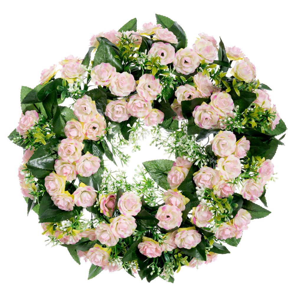 ΣΤΕΦΑΝΙ 40ΕΚ ΜΕ ΡΟΖ ΤΡΙΑΝΤΑΦΥΛΛΑ