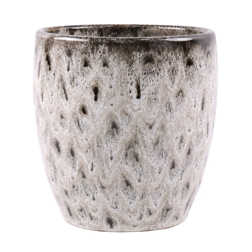 ΜΠΕΖ ΚΕΡΑΜΙΚΟ ΚΑΣΠΩ ΜΕ ΕΦΕ DRIP GLAZE Φ15,5Χ15,5ΕΚ