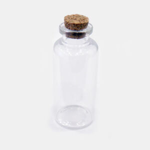 Μπουκαλάκι μίνι 15ml με φελλό 64mm x 29mm