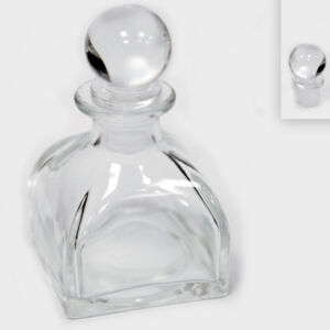 Τετράγωνο μπουκαλάκι 55ml 53mm x 88mm