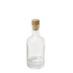 Γυάλινο μπουκάλι 100ml με καπάκι