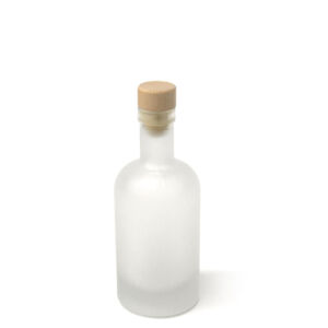 Γυάλινο μπουκάλι ματ 100ml με καπάκι