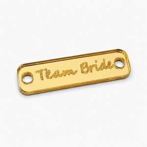 Πλέξι ταυτότητα «Team Bride» 3.5x1εκ